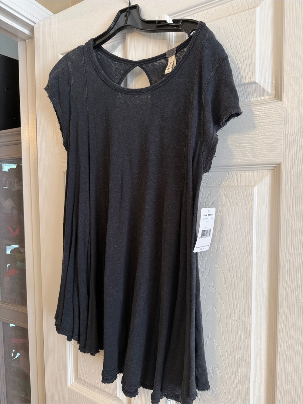 We The Free Black Swing Tunic with Keyhole Back